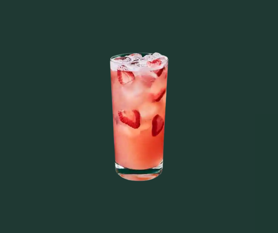 Strawberry Açaí Lemonade Starbucks Refreshers Beverage