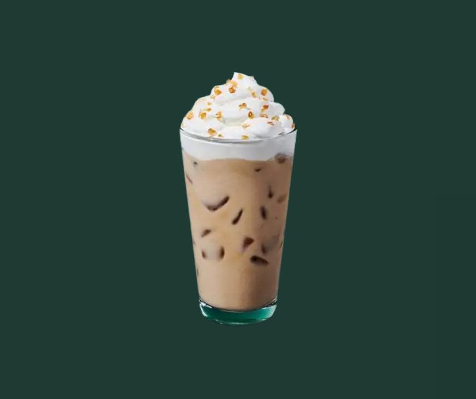 Iced Caramel Brulée Latte